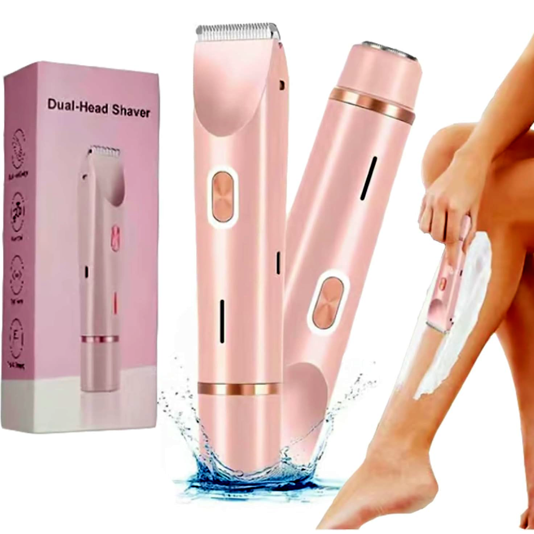 Alyndra 2-in-1 Electric Body & Bikini Shaver – Smooth, Safe & Waterproof