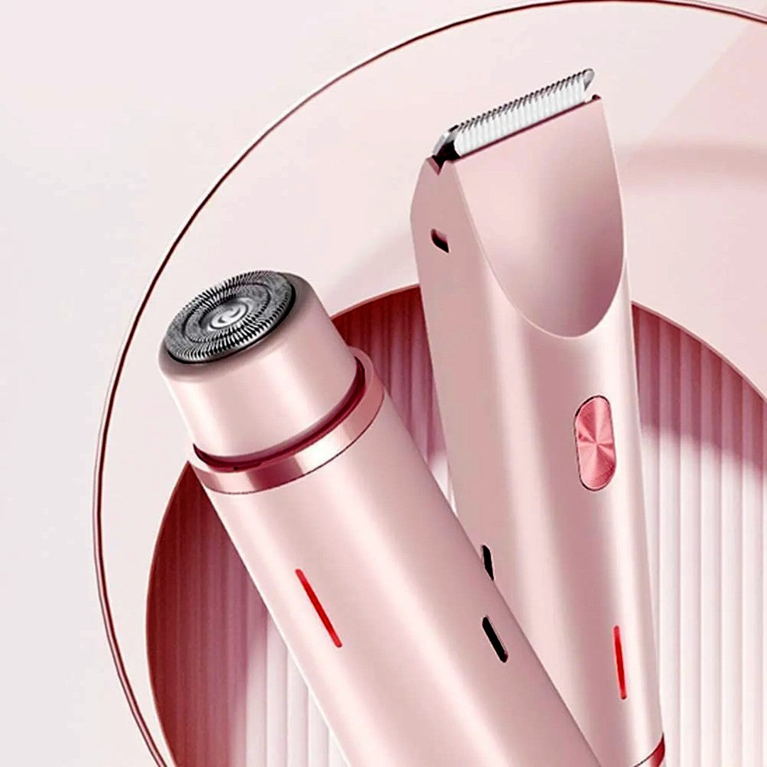 Alyndra 2-in-1 Electric Body & Bikini Shaver – Smooth, Safe & Waterproof