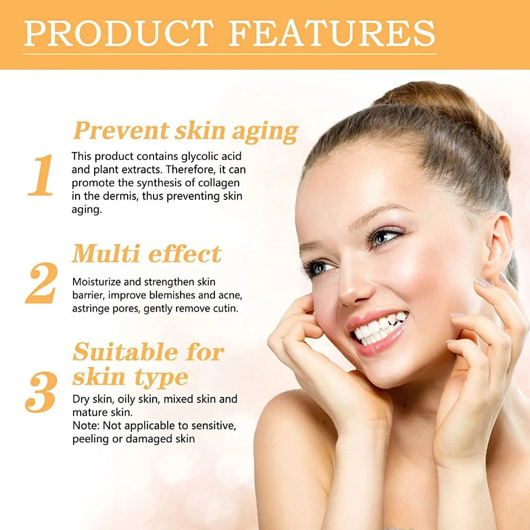 GlycoGlow 7% Exfoliating Toner – Clears Acne, Smooths Texture & Reveals Radiant Skin