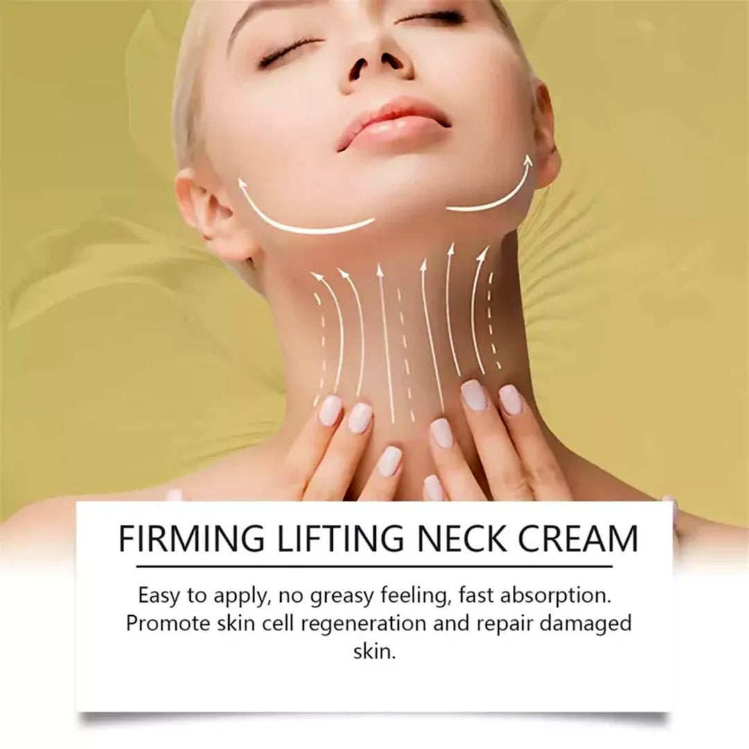 Luxe Neck Firming Cream with Roller – Smooth, Lift & Glow in 28 Days