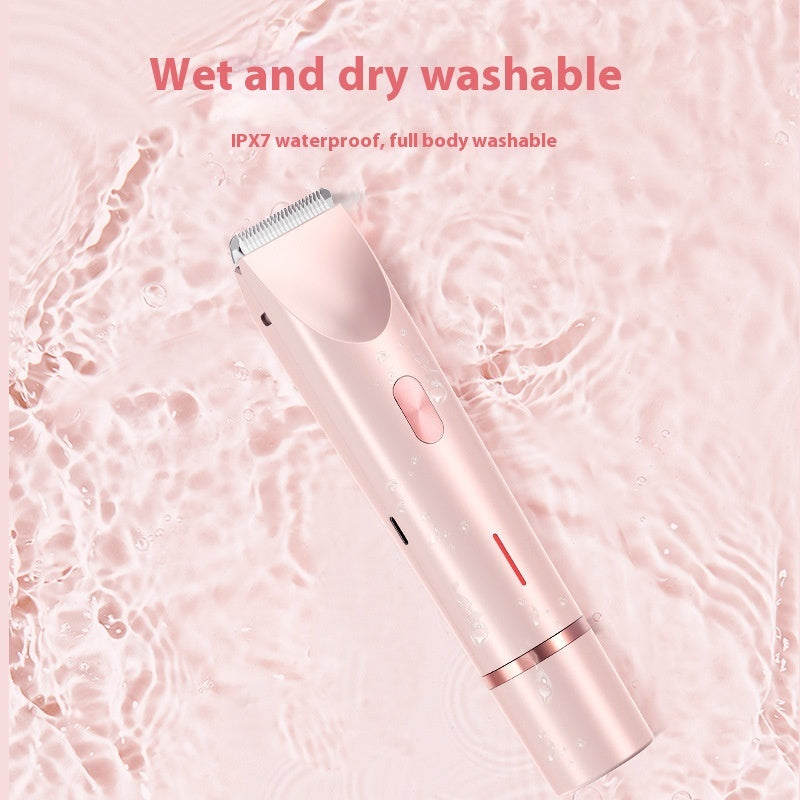 Alyndra 2-in-1 Electric Body & Bikini Shaver – Smooth, Safe & Waterproof