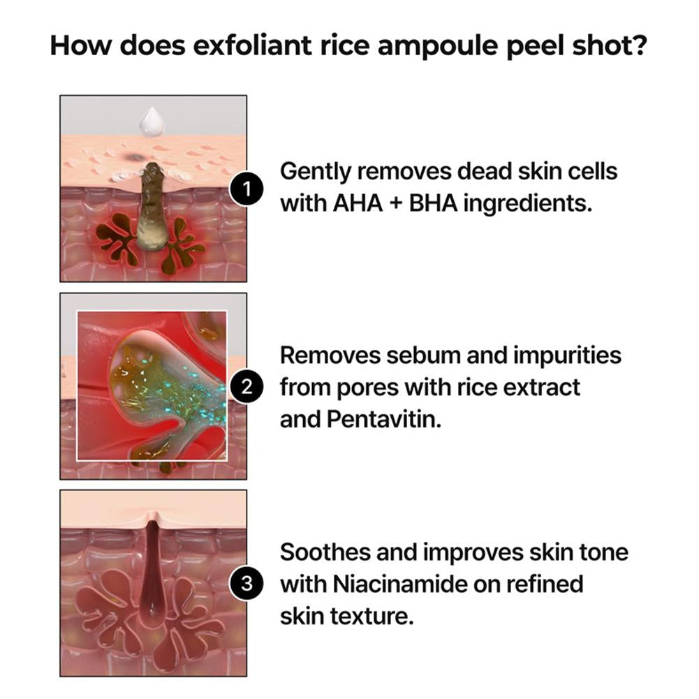 Radiance Rice Ampoule – Exfoliate, Hydrate & Glow Naturally (100ml)