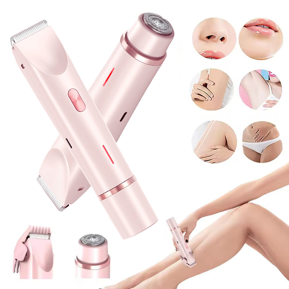 Alyndra 2-in-1 Electric Body & Bikini Shaver – Smooth, Safe & Waterproof