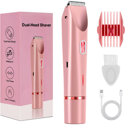 Rasoir électrique 2 en 1 Alyndra pour le corps et le bikini – Doux, sûr et étanche