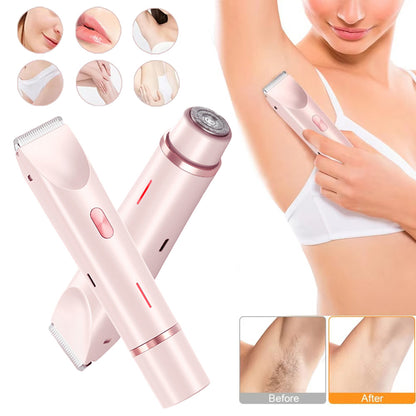 Rasoir électrique 2 en 1 Alyndra pour le corps et le bikini – Doux, sûr et étanche
