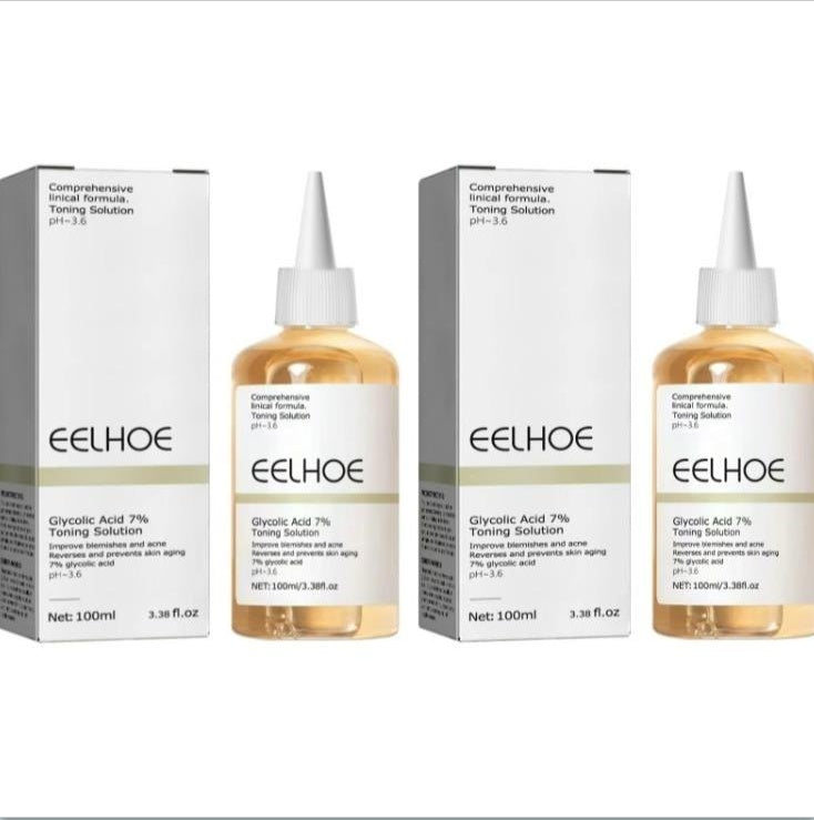GlycoGlow 7% Exfoliating Toner – Clears Acne, Smooths Texture & Reveals Radiant Skin